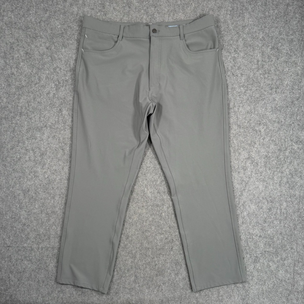 FootJoy Gray Straight‎ Leg Performance Golf Chino Pants Men's Size 38x29*